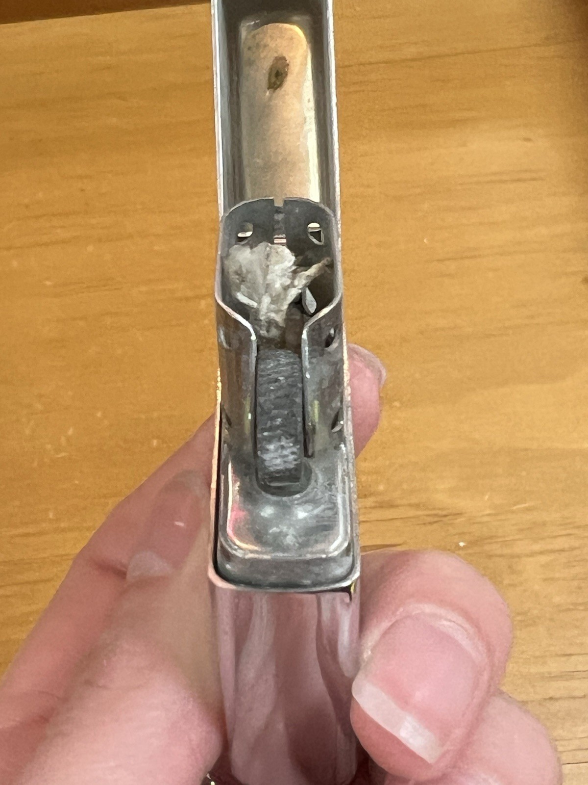 Zippo Lighter Unfired National Homes 1969 Astrohomes Advertising
