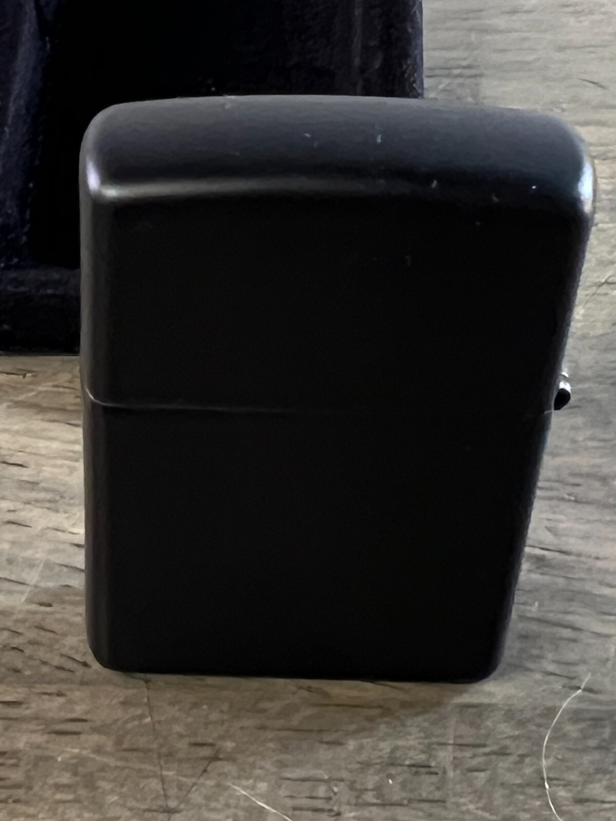 ZIPPO CLASSIC MATTE BLACK LIGHTER BRADFORD PA MADE IN U.S.A.