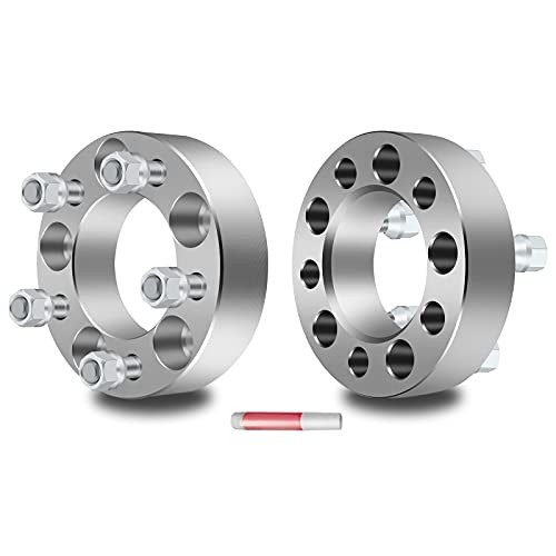 2PCS 5×114.3 Wheel Spacers 1.5″ 5 Lug 5×4.5 to 5×4.5 82.5mm CB with 1/2×20
