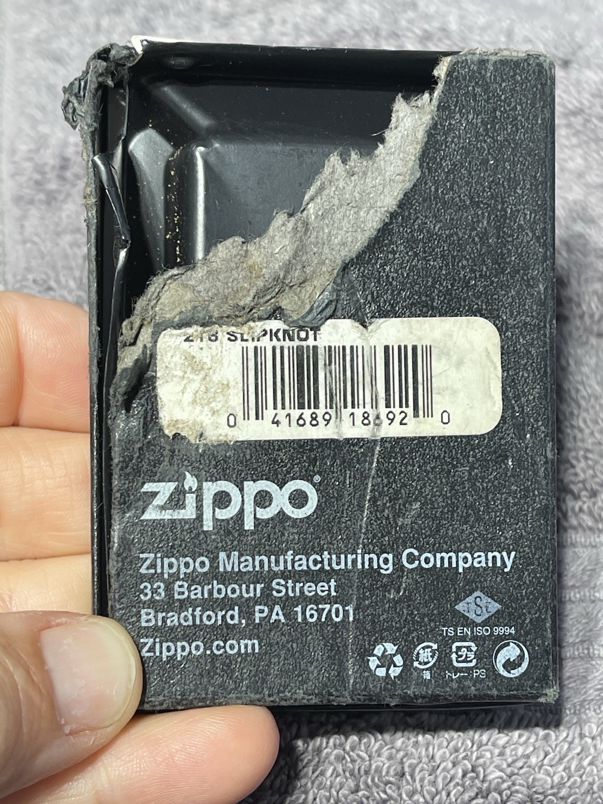2015 ZIPPO Lighter SLIPKNOT Summers Last Stand BRAND NEW