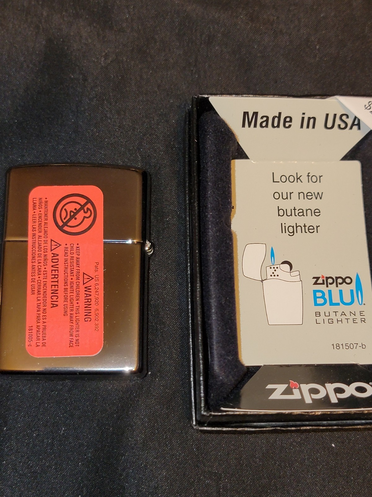 Zippo Trucker Girl High Polish Chrome New in Box Retired 2010 Pinup Girl lighter