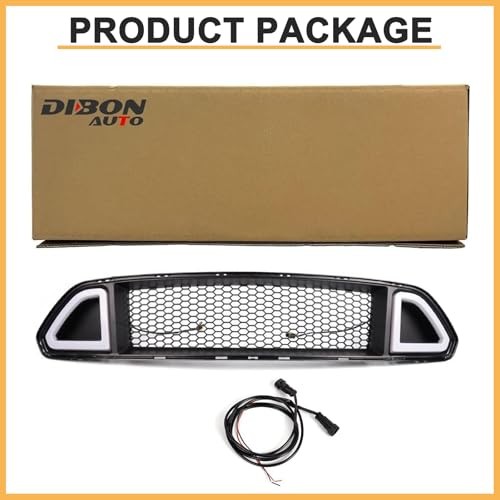 Front Bumper Upper Grille For 2015 2016 2017 Ford Mustang 15-17 Ford Mustang