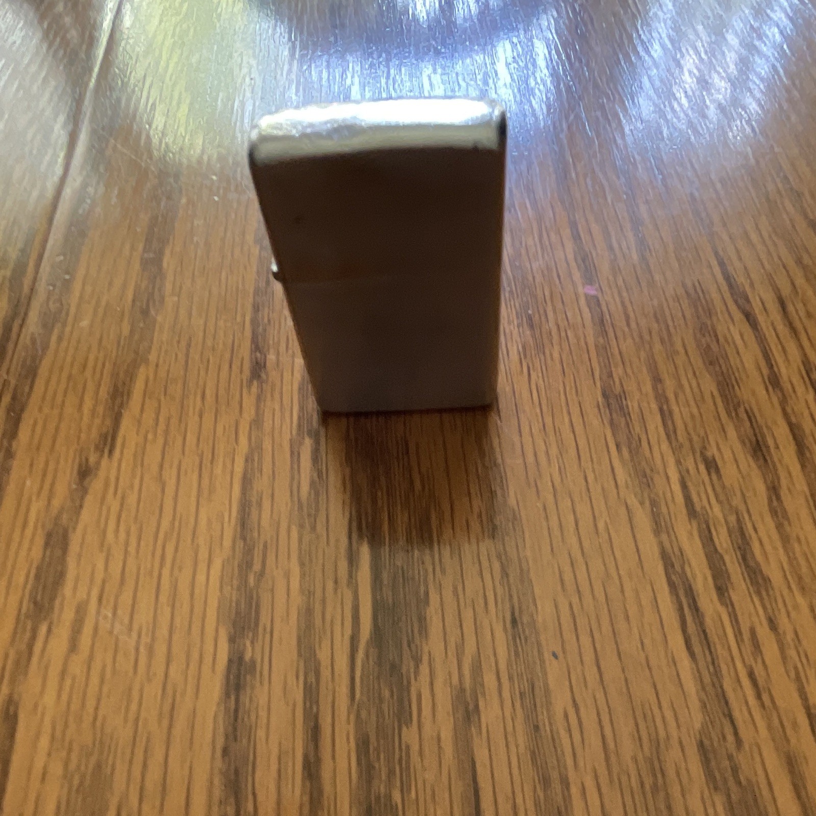Zippo Bradford Flip Top Lighter Plain Chrome Silver Tone Zippo