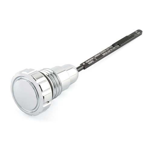 Oil Dipstick Motorcycle Oil Tank Dipstick Fit for Harley 2007-2016 Chrome