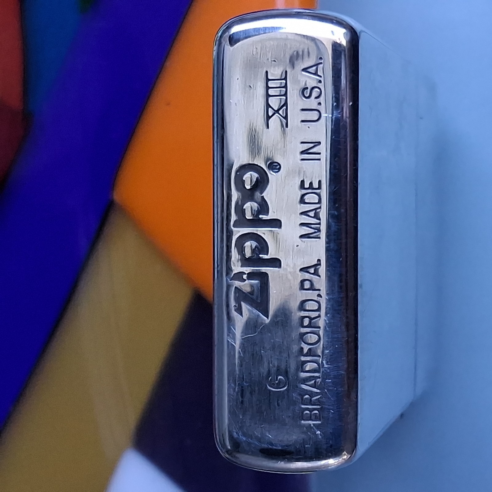Scarce Suntory Boss Coffee SIlver Plate Zippo Lighter 1997