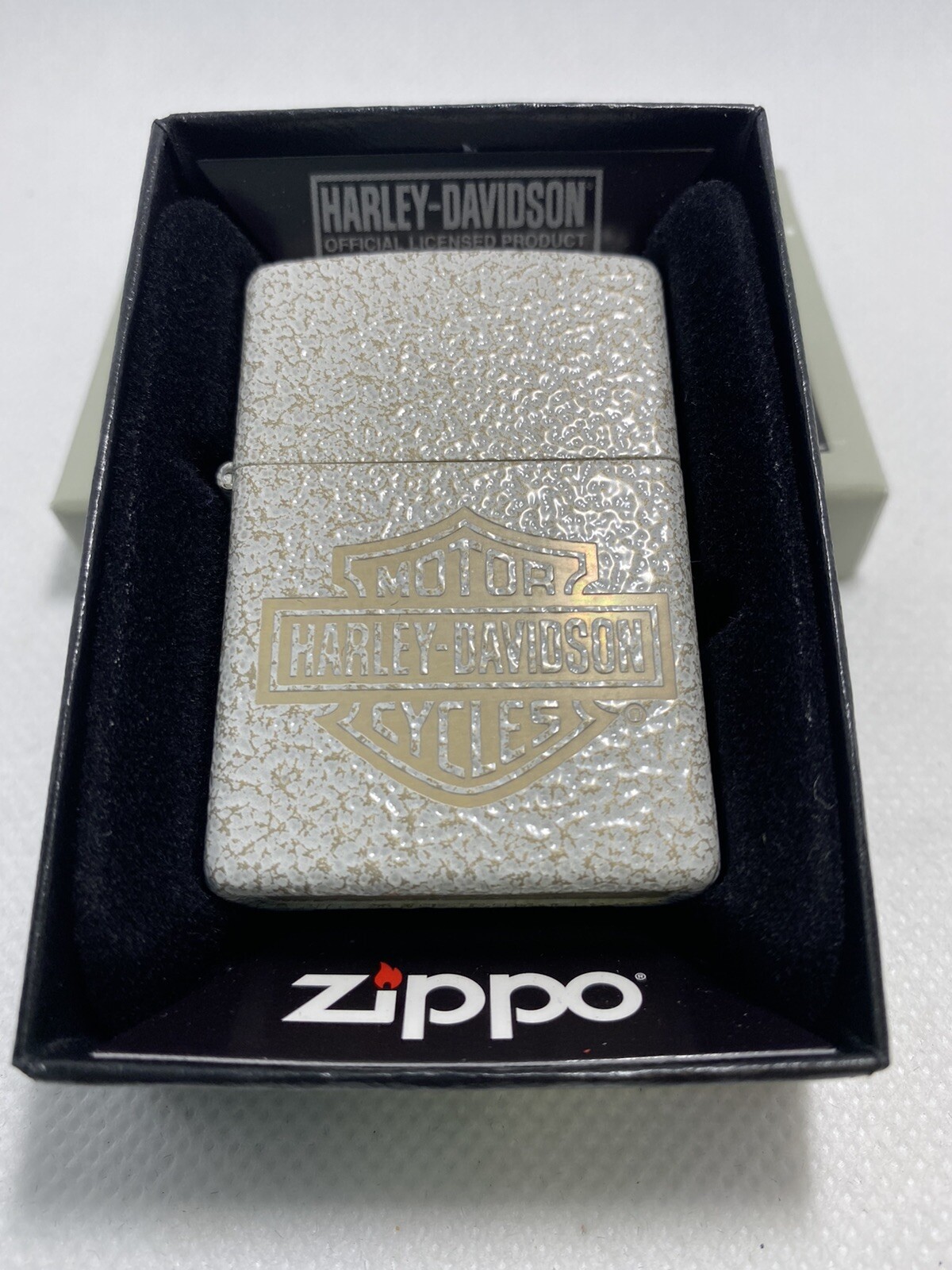 Zippo Textured Harley Davidson Lighter