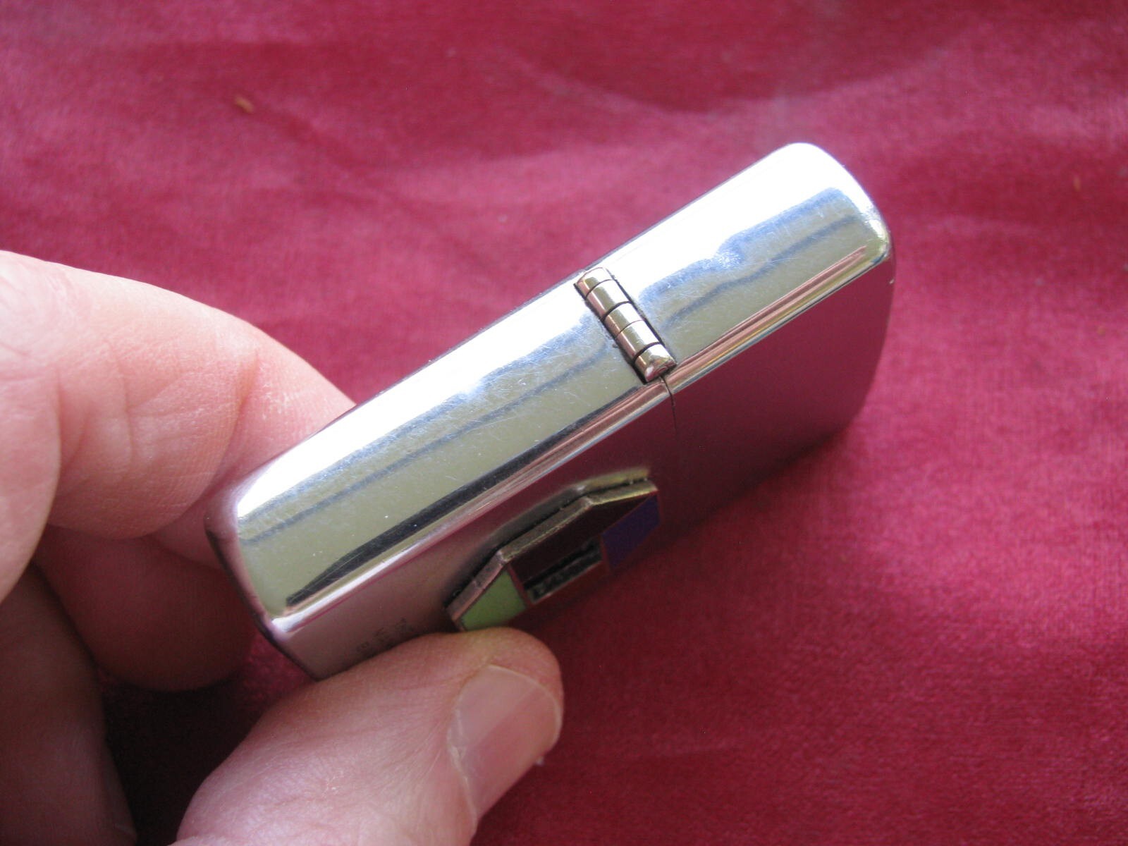 Vintage Zippo Lighter 1966 Advertising The Chase Manhattan Bank, N.A.