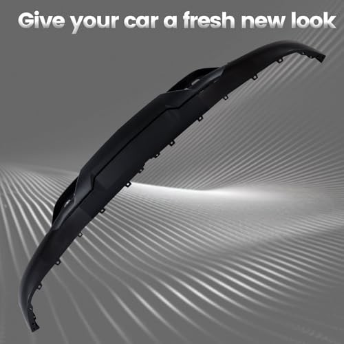 Front Bumper Lower Valance Compatible Bumper Lower Valance W/O Tow Hook Holes