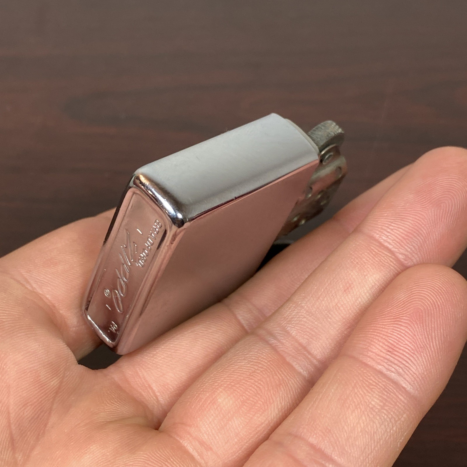 1972 I I Zippo Lighter Advertising ACME PRINTING INK CO Engraved “A” Logo Vtg