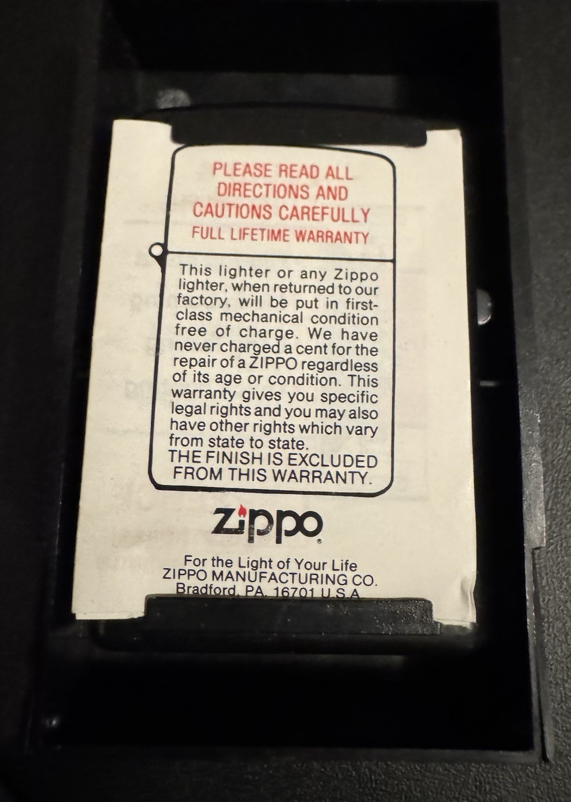 Zippo California State Flag Satin Chrome Lighter FX 1998 Unfired NOS & Insert
