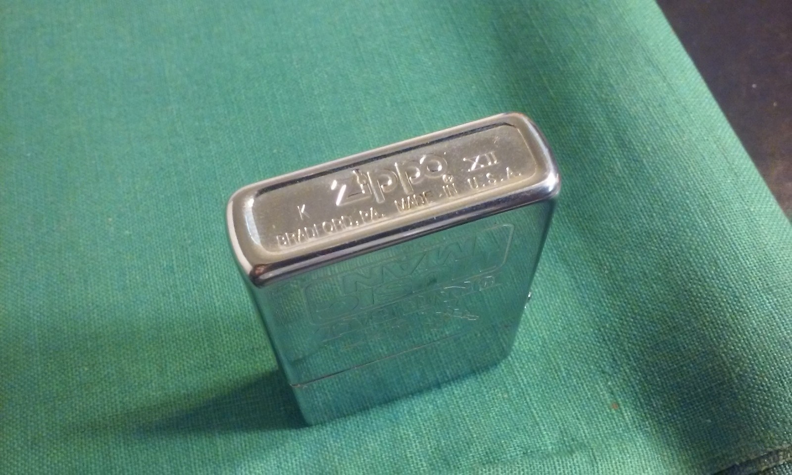 Ernie Ball Music Man 1996 Zippo Lighter „K XII“ Limited Edition of 500 Polished