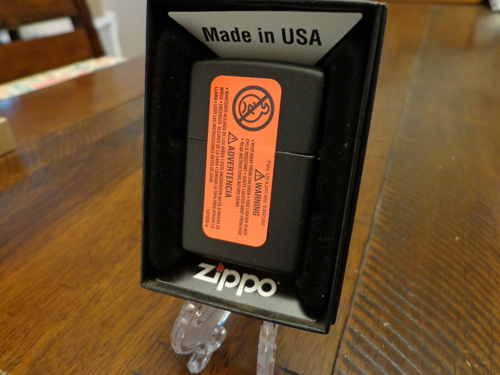 LET THE MUSIC LIVE AGAIN ZIPPO LIGHTER MINT IN BOX 2008