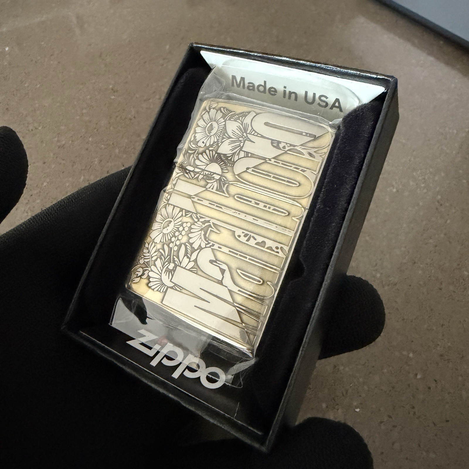 Zippo Marlboro 5 Sided Windproof Rare Lighter With Box