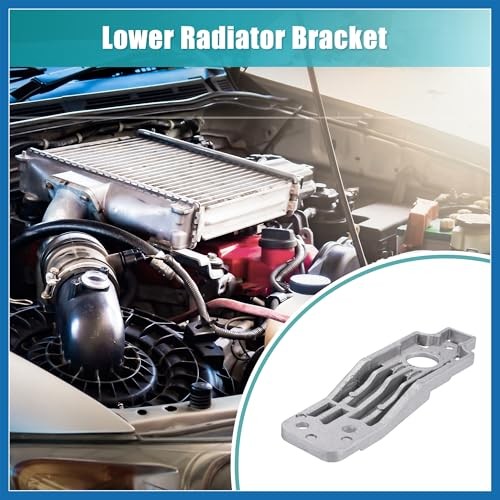 2set Lower Radiator Bracket with Rubber Cushion Bushing Radiato for Chevrolet