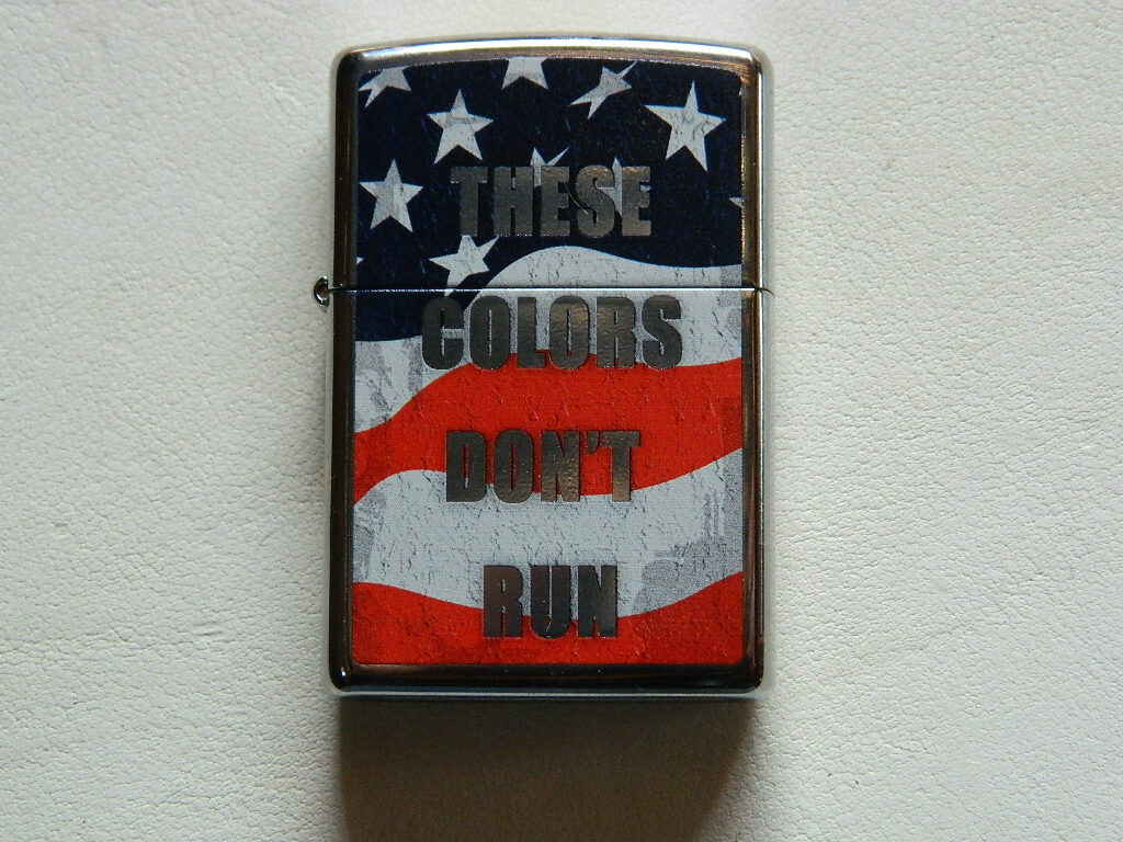 These Colors Don’t Run Flag Stars & Stripes New ZIPPO US Windproof Lighter