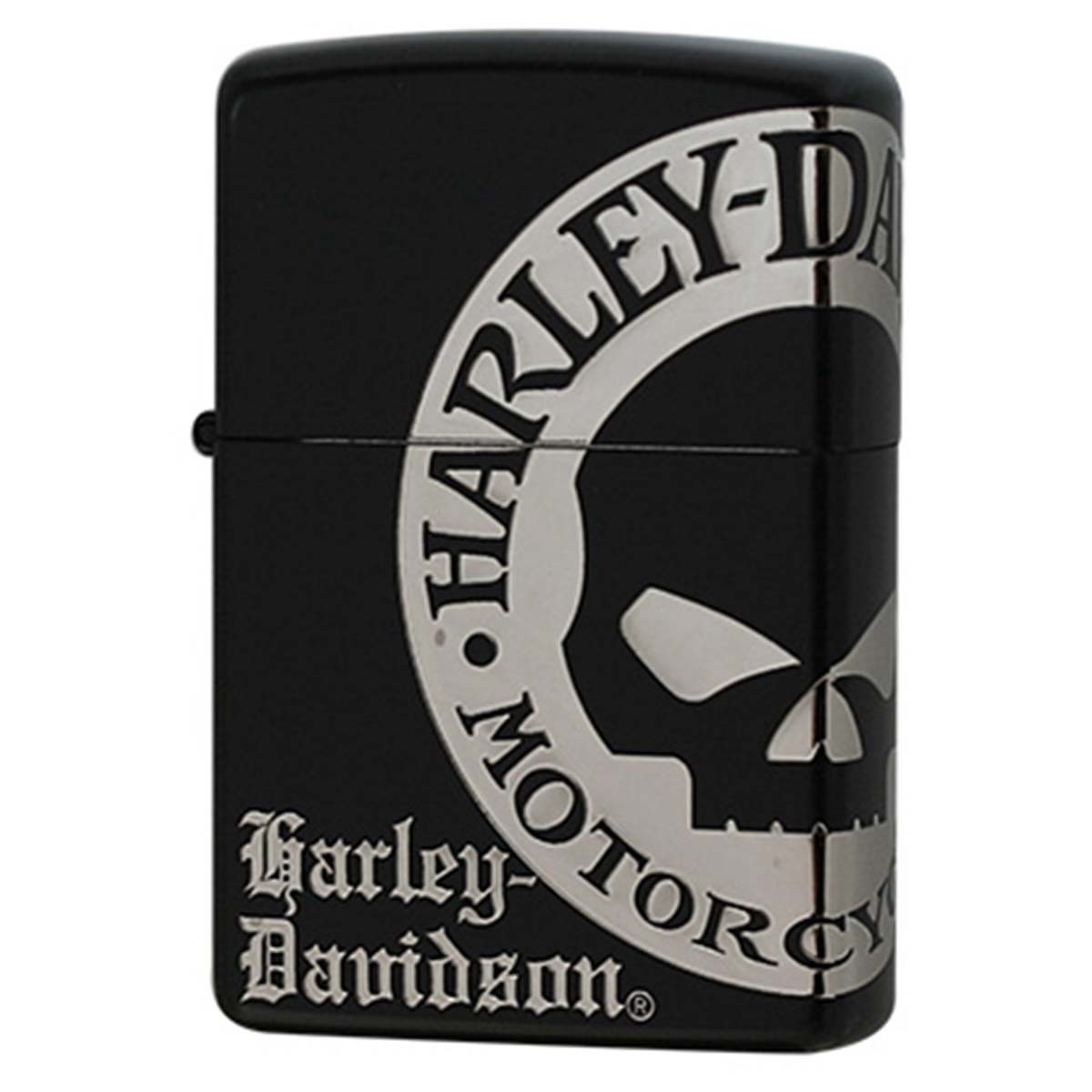 Zippo lighter Harley Davidson Japan limited model Harley Davidson black ion matt