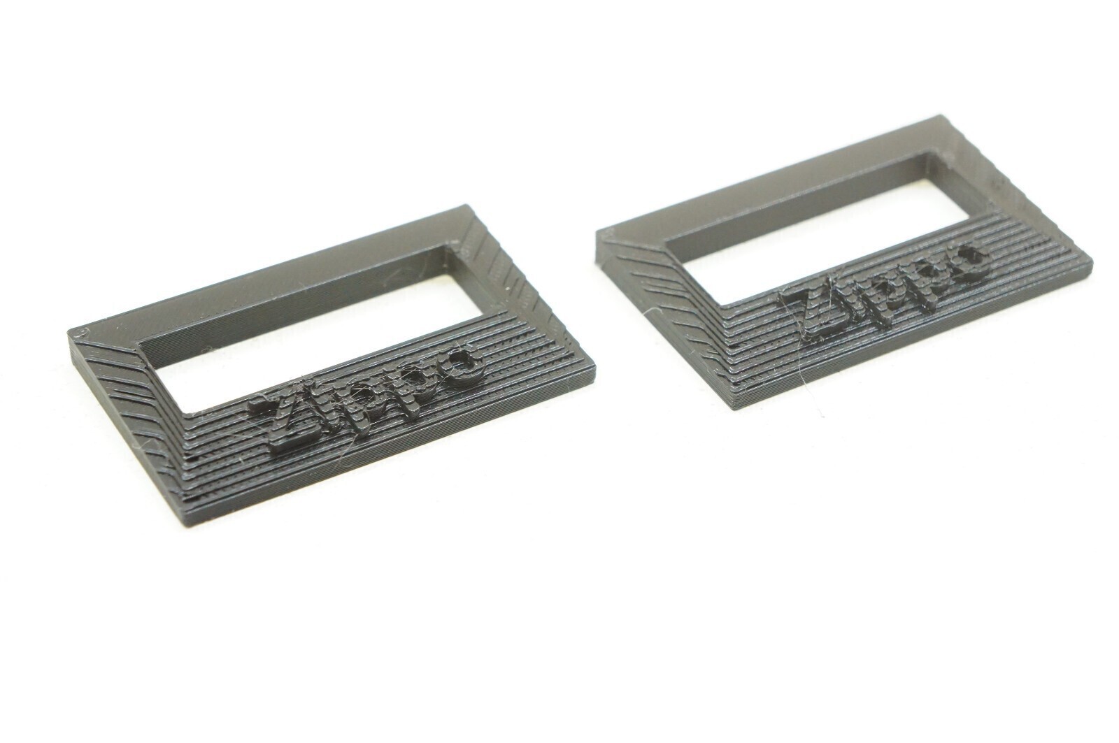 Display Stand Sturdy Base Holder for Zippo Lighter 2-pack *Black*