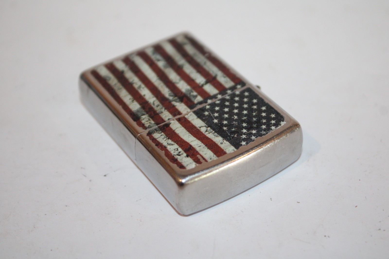 Zippo Lighter 2016 United States of America American Flag Distressed Old Glory