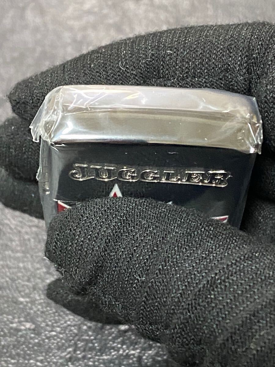 zippo juggler horned double sided red black rare model made in 2021 GO GO CHANCE
