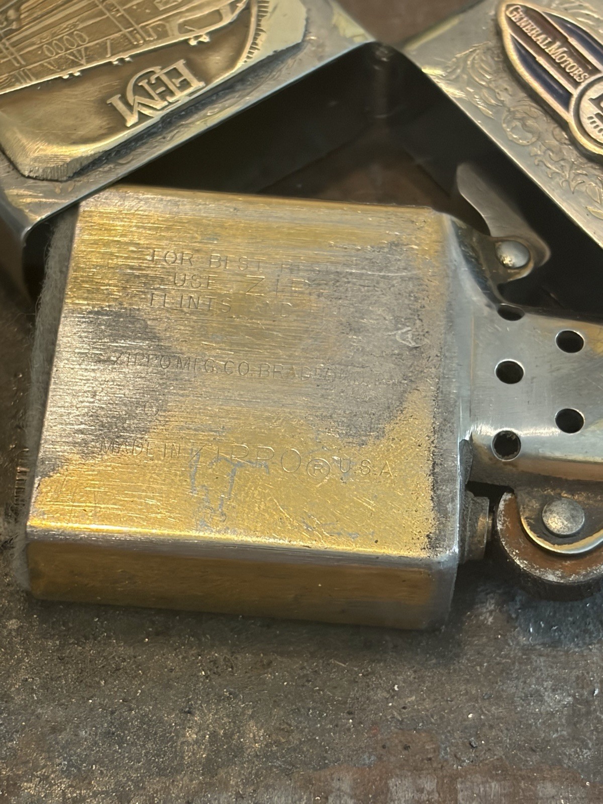 Zippo Lighter GM Locomotives