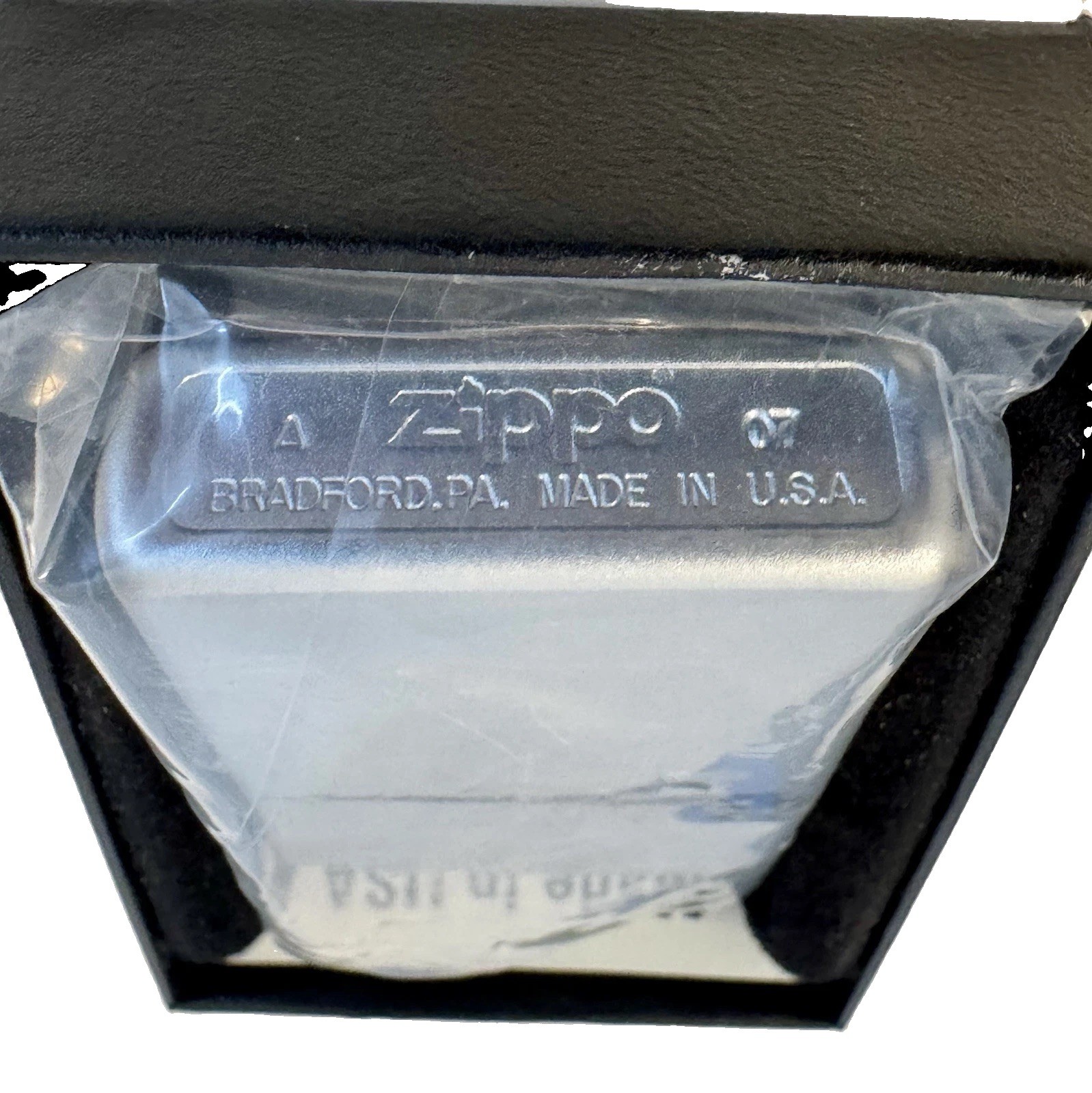 Zippo 75th Anniversary Lighter 2007 Dealers Meeting Satin Chrome A – 07 NIB MINT
