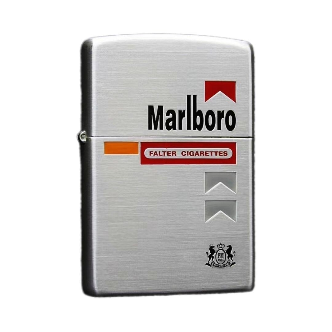 Marlboro Zippo Lighter Laser Engraved Hand-Painted Limited Edition