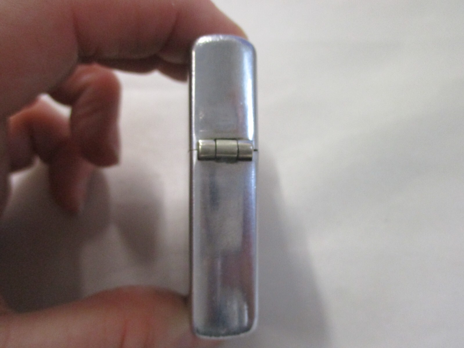 1940’s 3 BARREL ZIPPO ADVERTISING LIGHTER DAMASCUS STEEL CASTING CO.