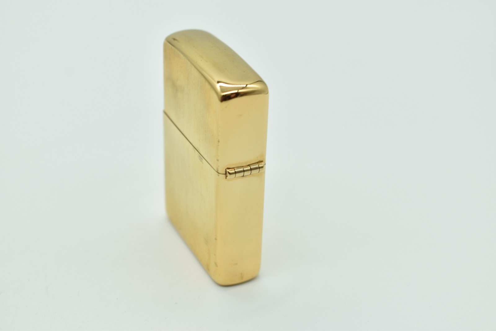 Zippo – GOLDEN DIAGONAL SWIRL LIGHTER, Gold Plated, New, 1980, Never Fired