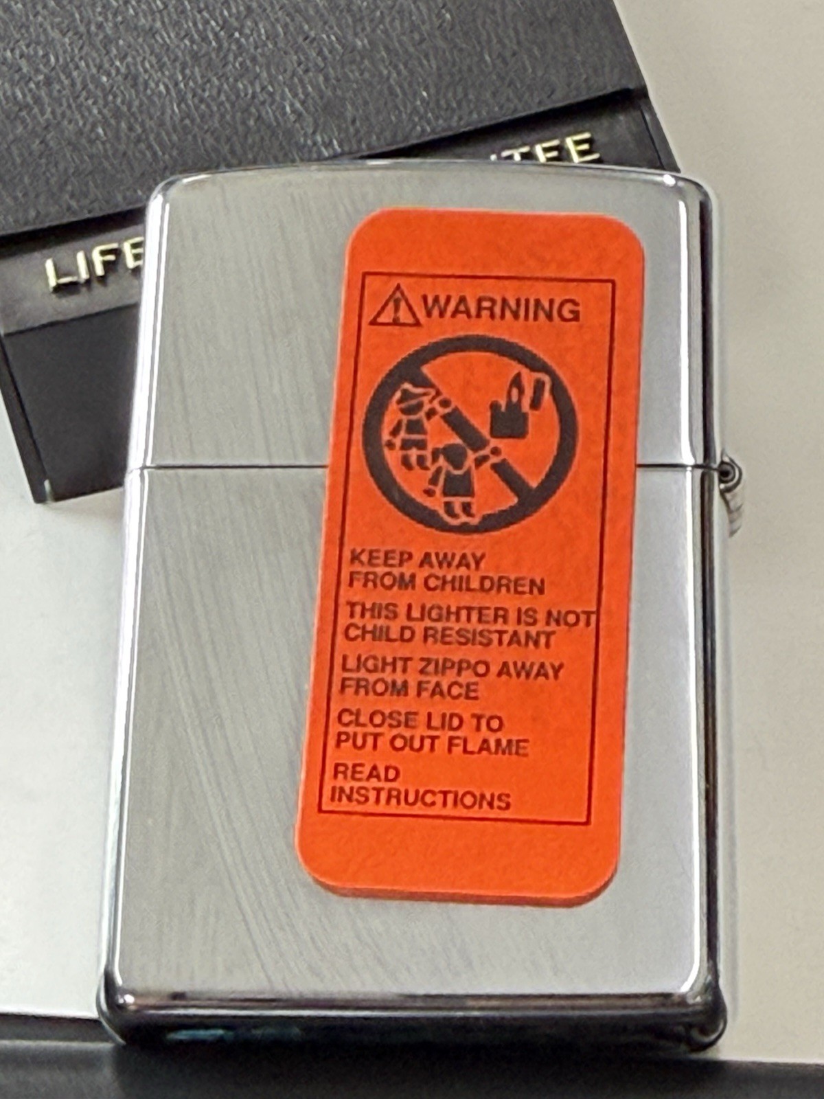 ZIPPO 1997 BUILD A CARING COMMUNITY LIGHTER SEALED IN BOX G145
