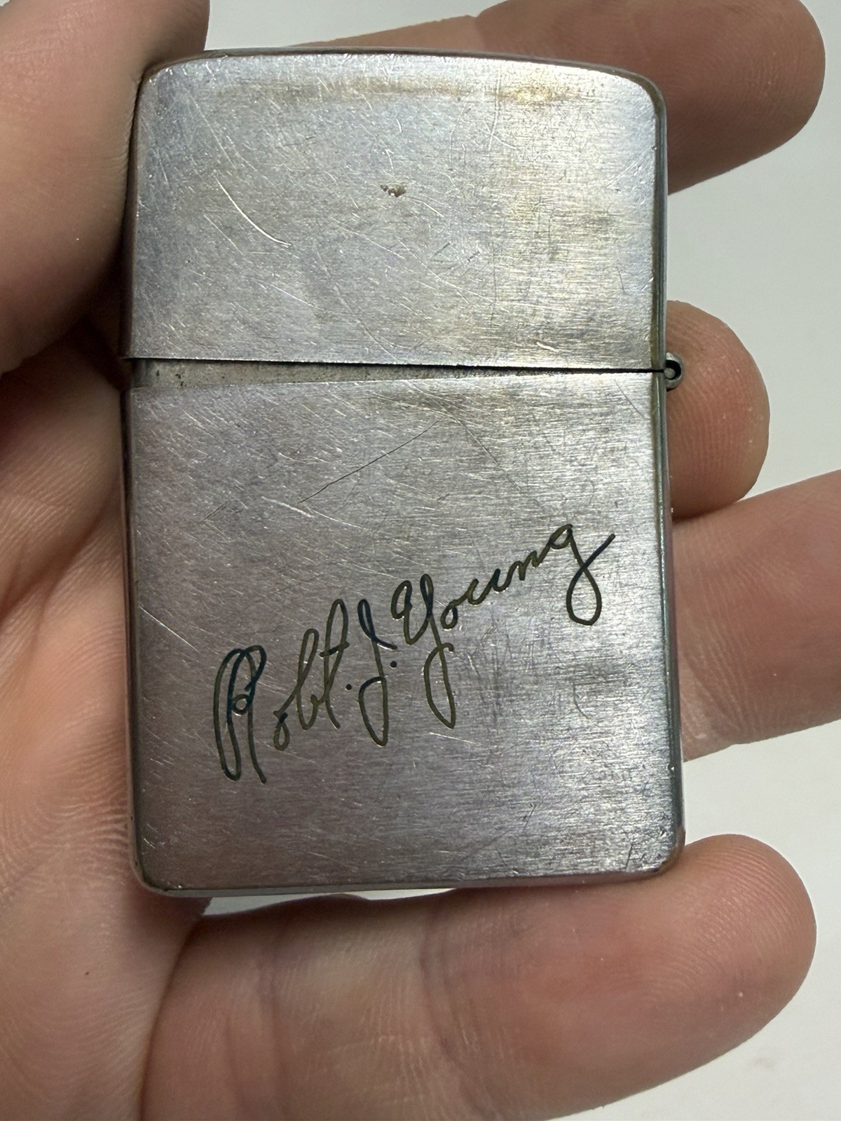 Vintage Zippo Lighter Routt County National Bank