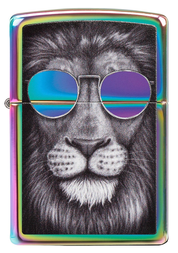 Lion in Sunglasses Spectrum Windproof Lighter, 151-064090