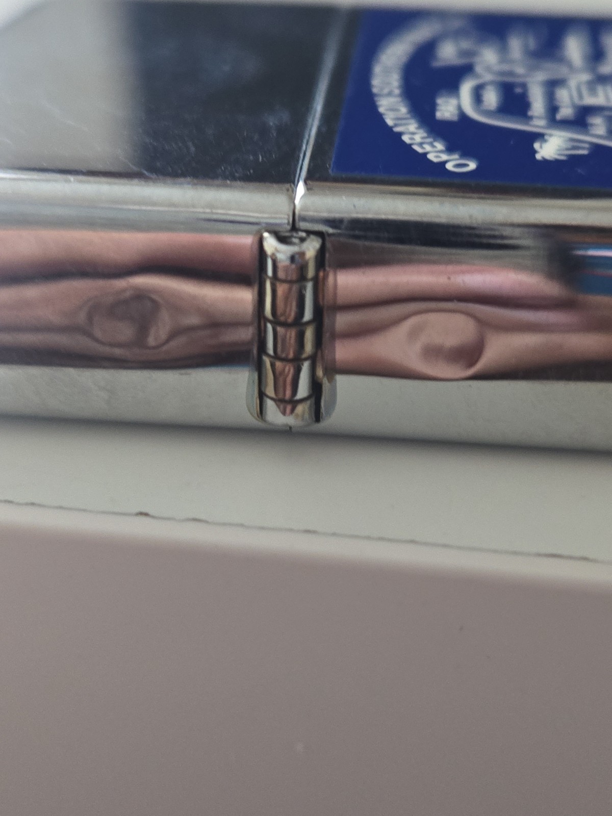 Zippo 2002 Operation Southern Watch Kuwait Chrome