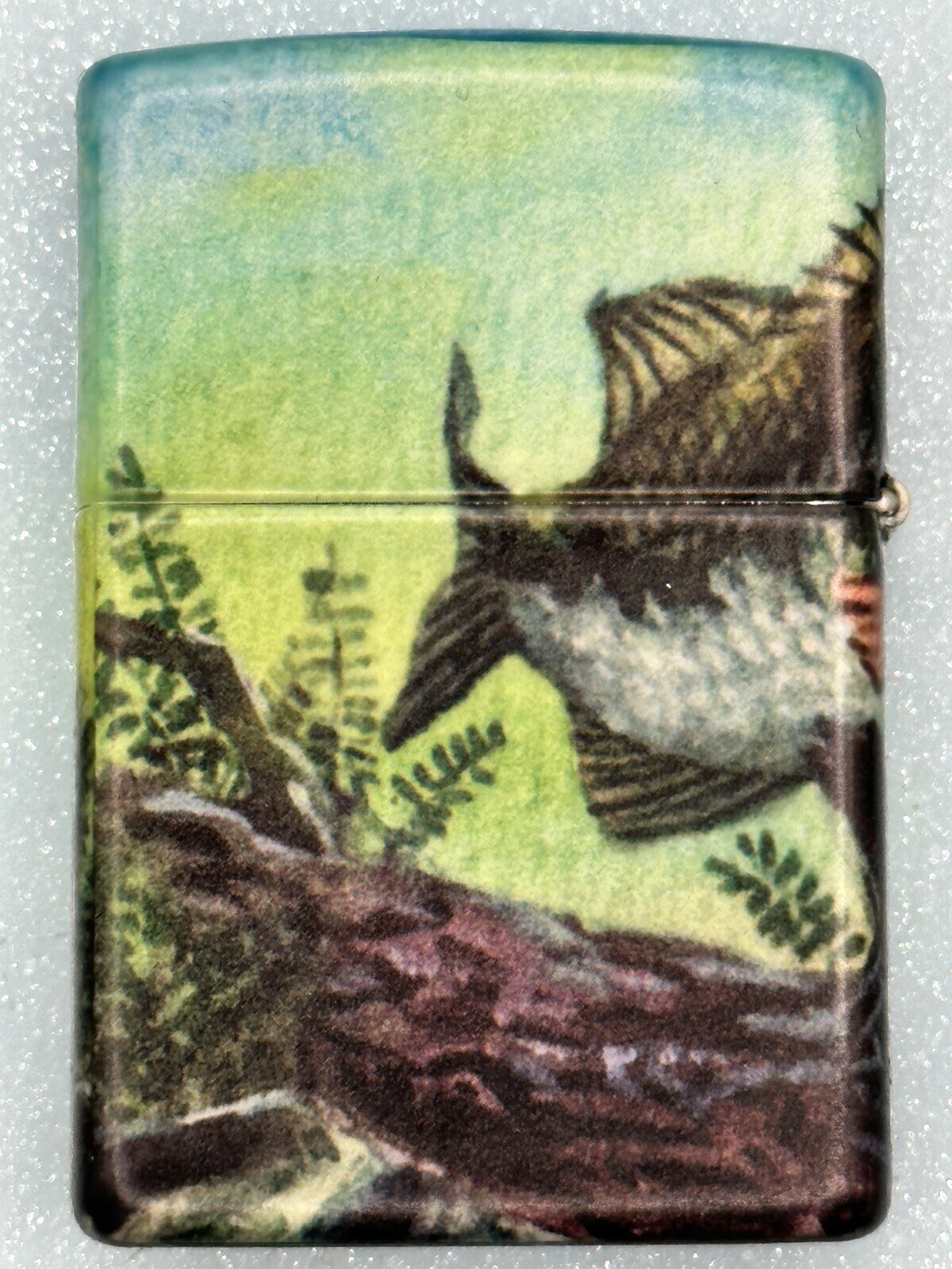 2023 Case Knives Big Mouth Bass Zippo Lighter NEW