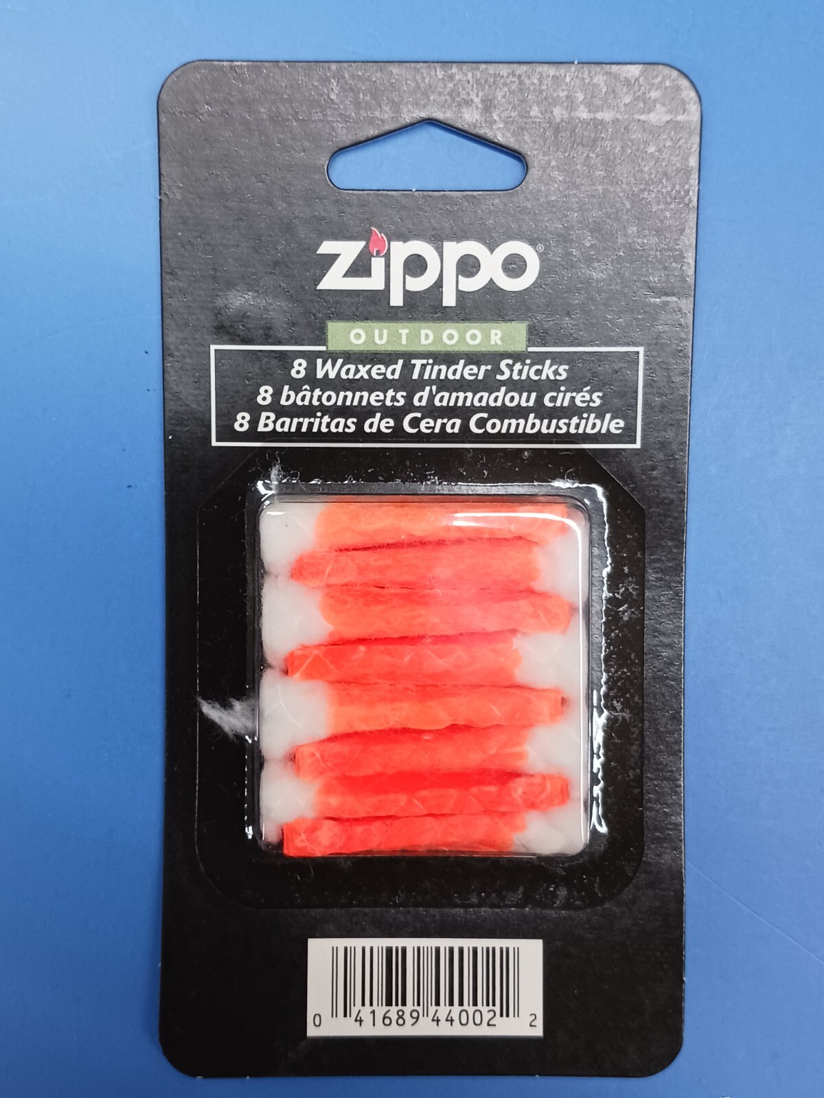 Zippo Tinder Sticks For Emergency Fire Starter 1 Pack/8 waxed tinder stick 44002