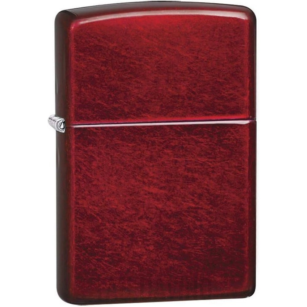 Zippo Lighter Candy Apple Red 21063 Zippo Original USA