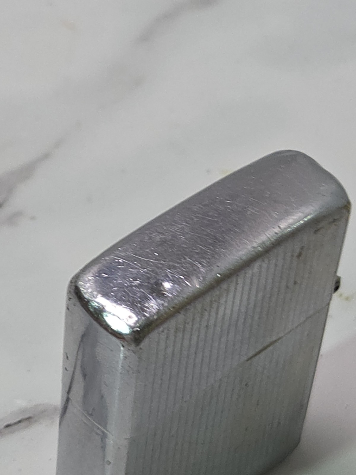 Vintage zippo 1947-1948 Pin Stripe „TRY“