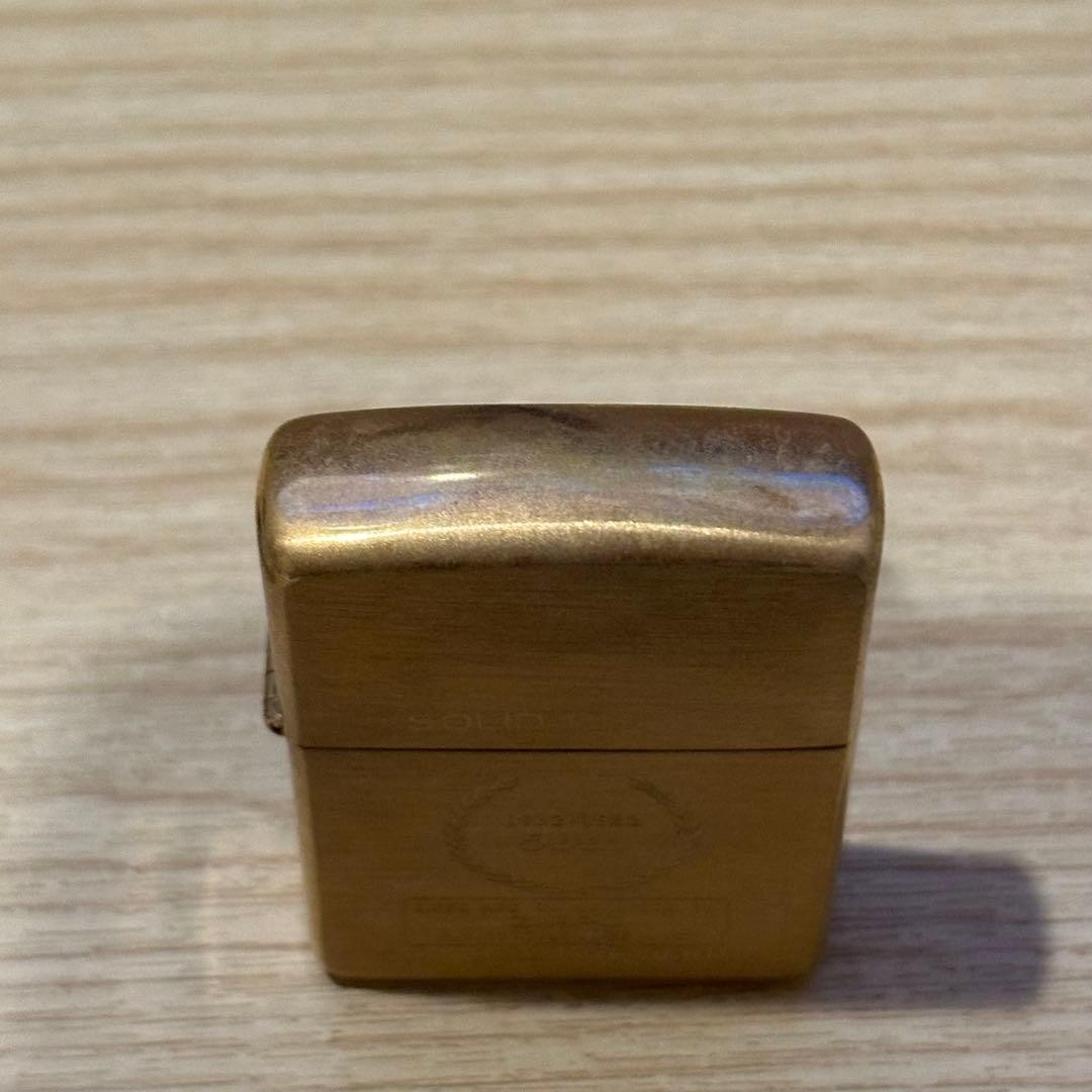 Zippo 50th Anniversary Solid Brass