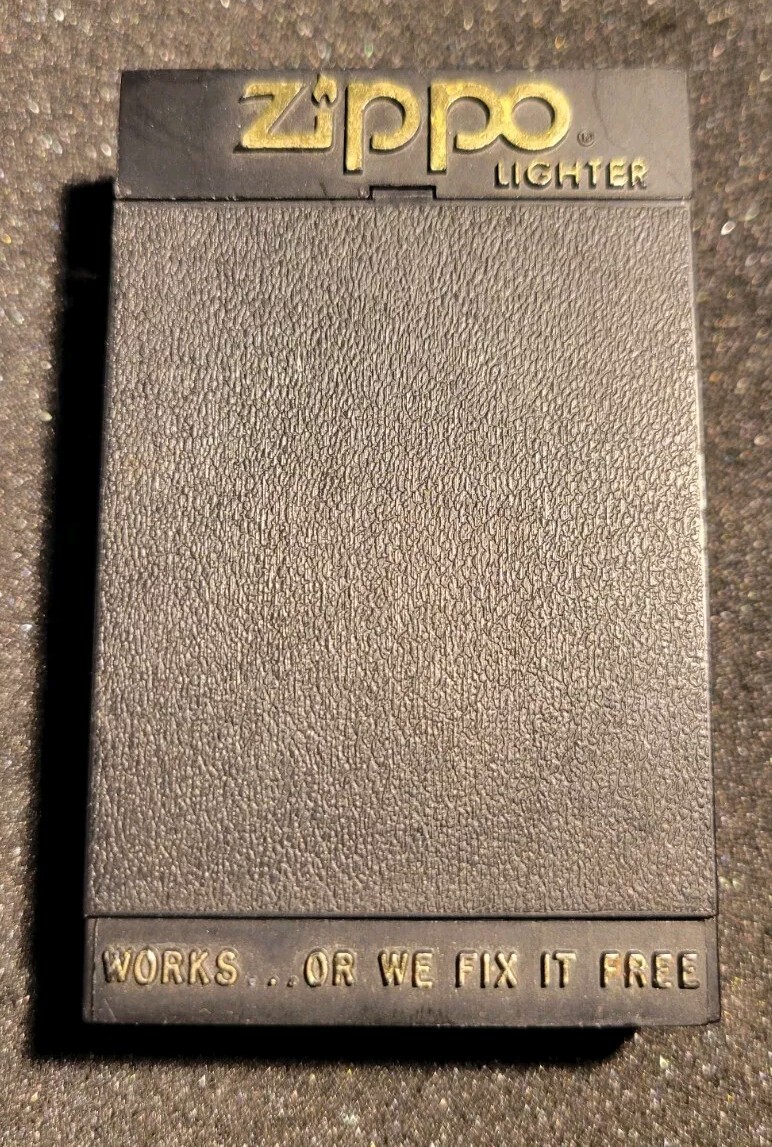 Zippo Lighter Empty Box Lot X2 Older Plastic, Current Style Box & Sleeve EX Cond
