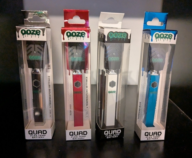 500mah Cartridge Cart Tank Flex Temp Pen Battery Kit Choose Color