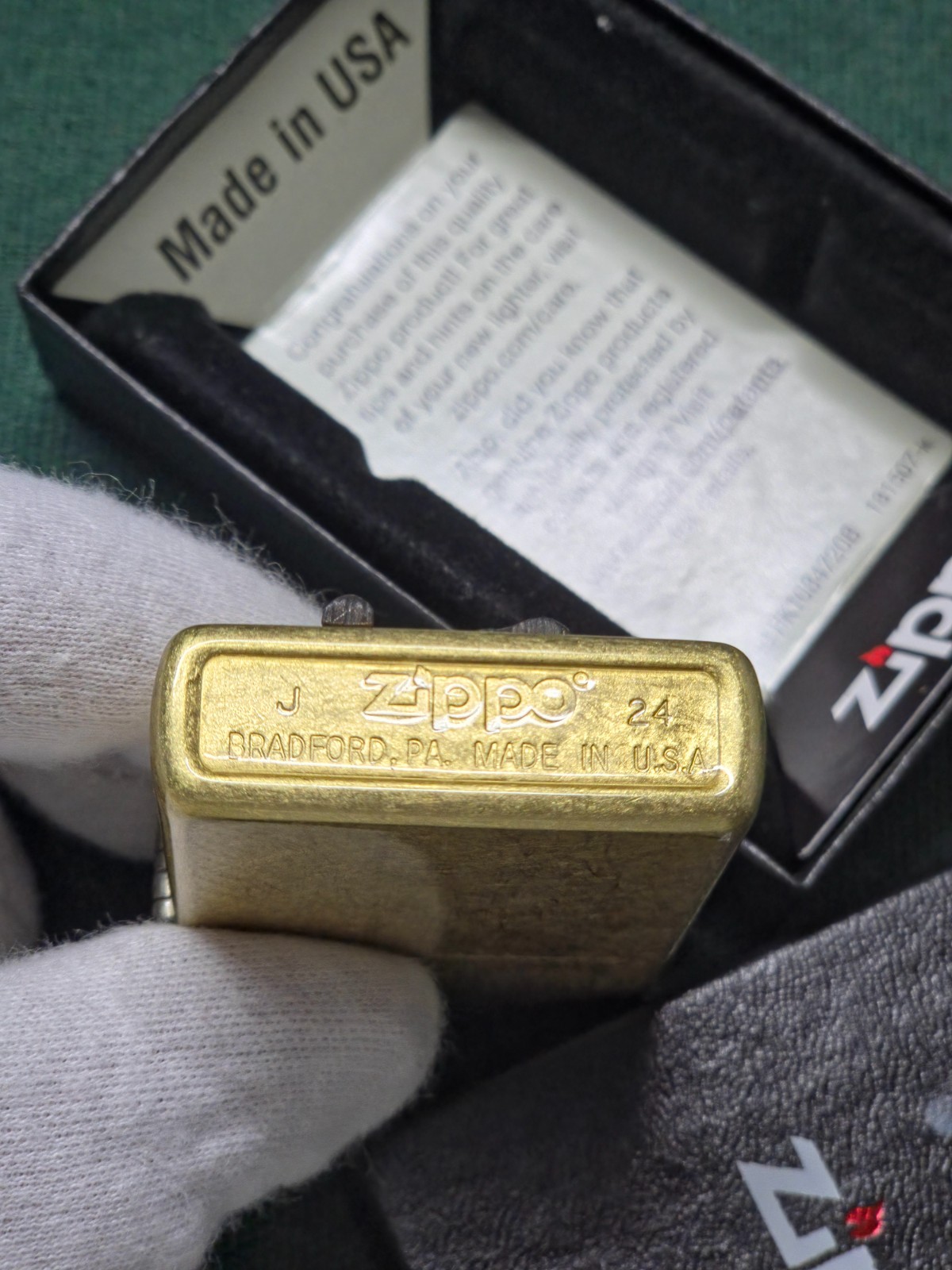 Custom Brass Zippo Case Stalker Gas Mask Warrior RPG Handcrafted Unique Ukraine