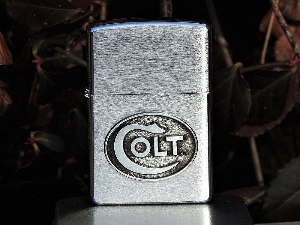 Zippo Lighter – Colt Firearms – Emblem – Colt’s Manufacturing Company – 200C 617