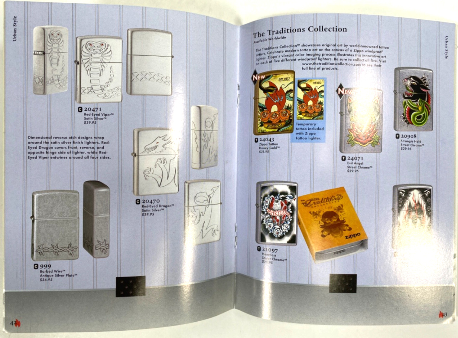 2007 ZIPPO LIGHTERS CATALOG and other advertising material 75TH ANNIVERSARY