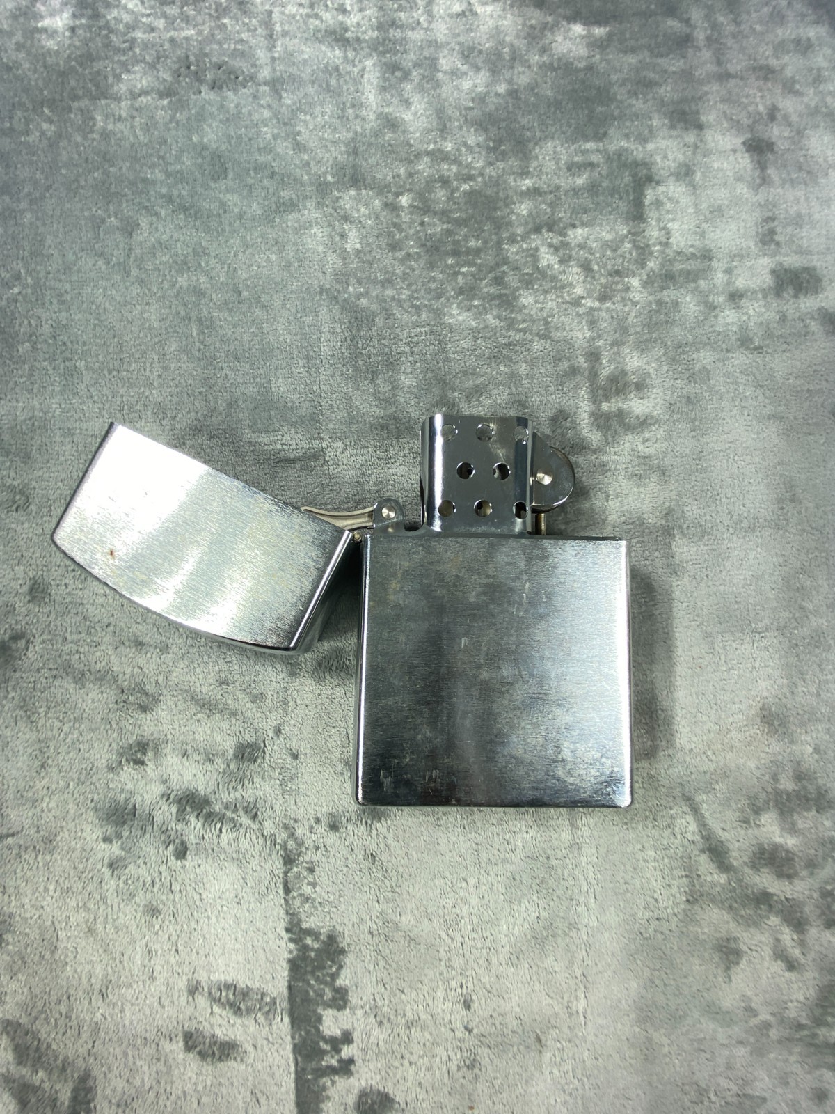 Vintage Giant 7” Novelty Lighter Japan Oversize Large Table Mancave Decor Sliver