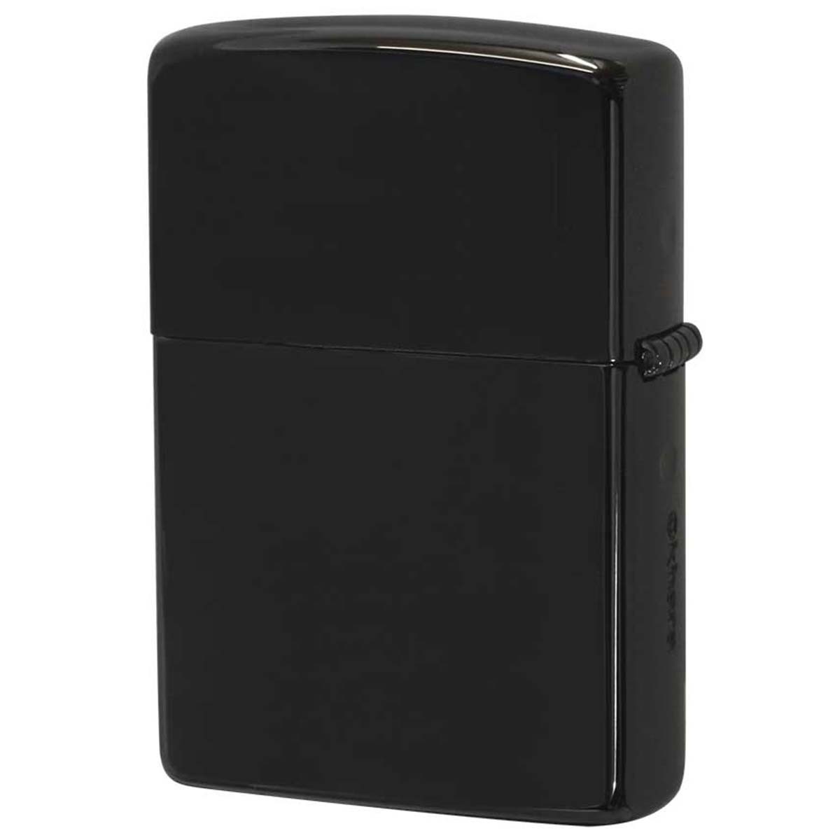 Evangelion NERV Zippo Lighter Black Titanium Gold Logo EVA STORE Original New