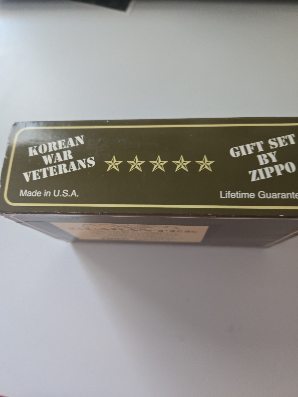 Zippo 1996 Korean War 2- Pack, Gift Set- NIB/W Sleeve Brass