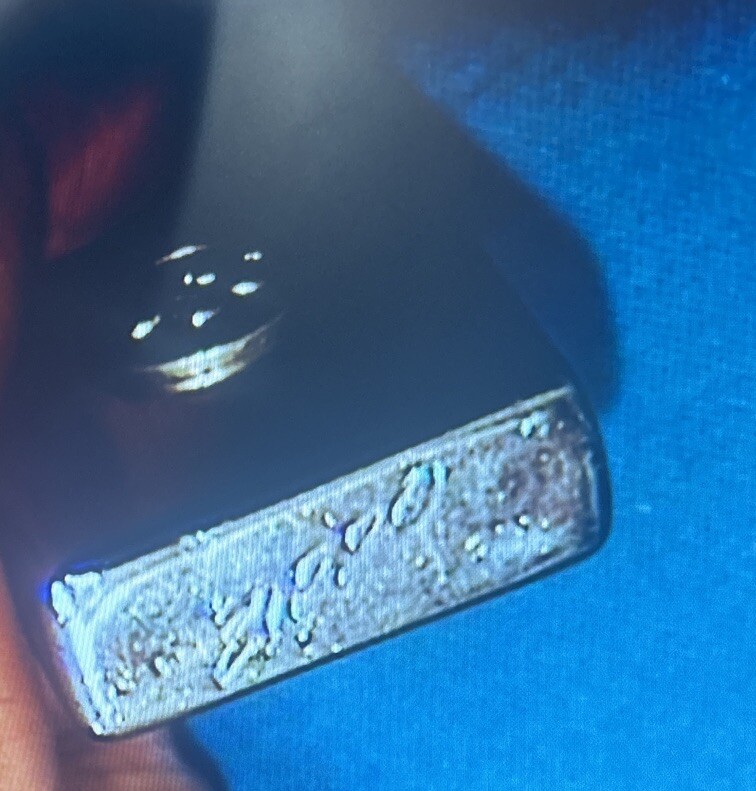 Vintage Lighter Zippo 1958 Slim USS -US Steel