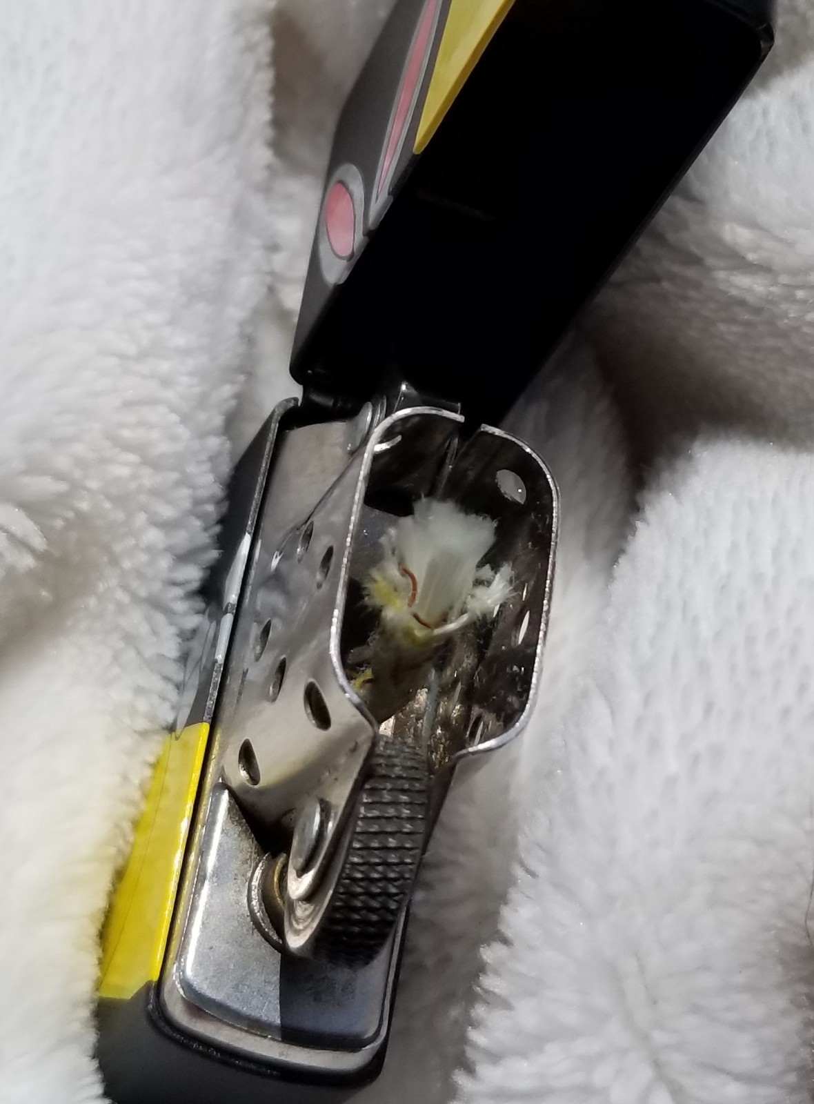Zippo Lighter 1997 Energizer Bunny, Black Matte, New