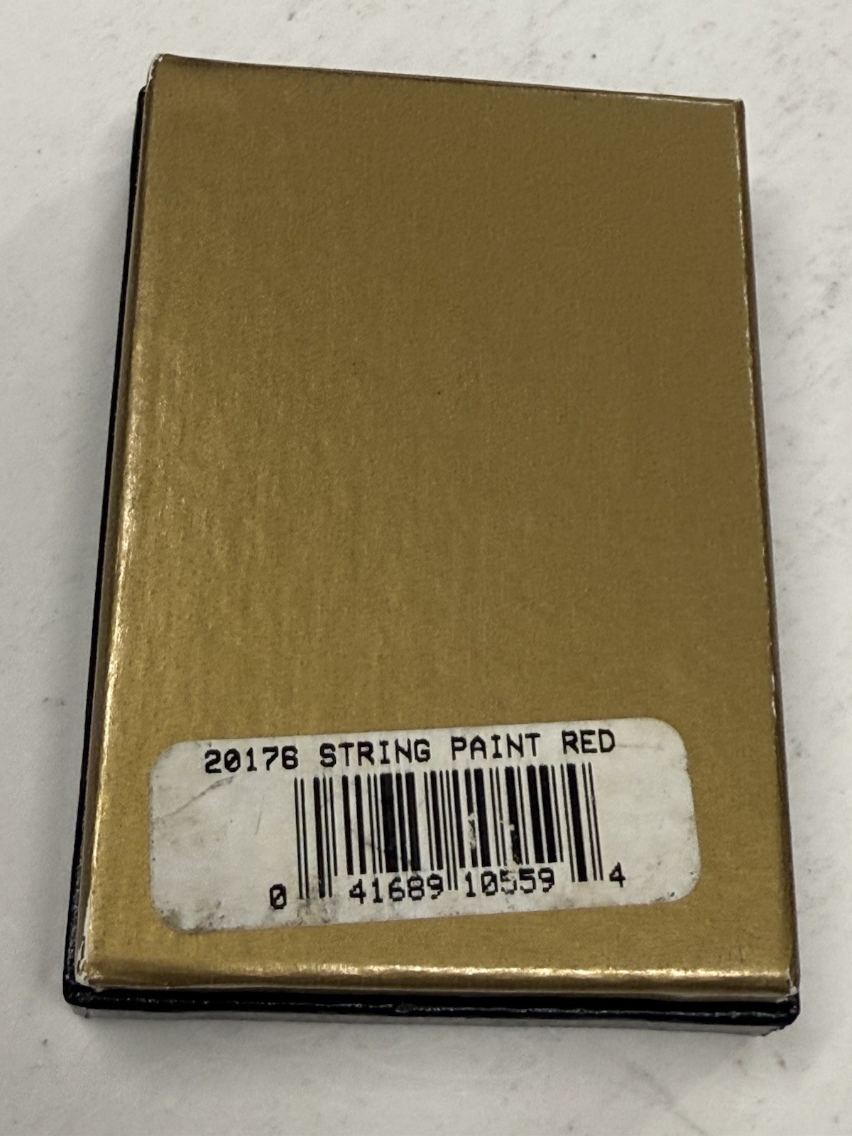 ZIPPO 2002 STRING PAINT RED ALUMINUM ANODIZED LIGHTER SEALED IN BOX A189