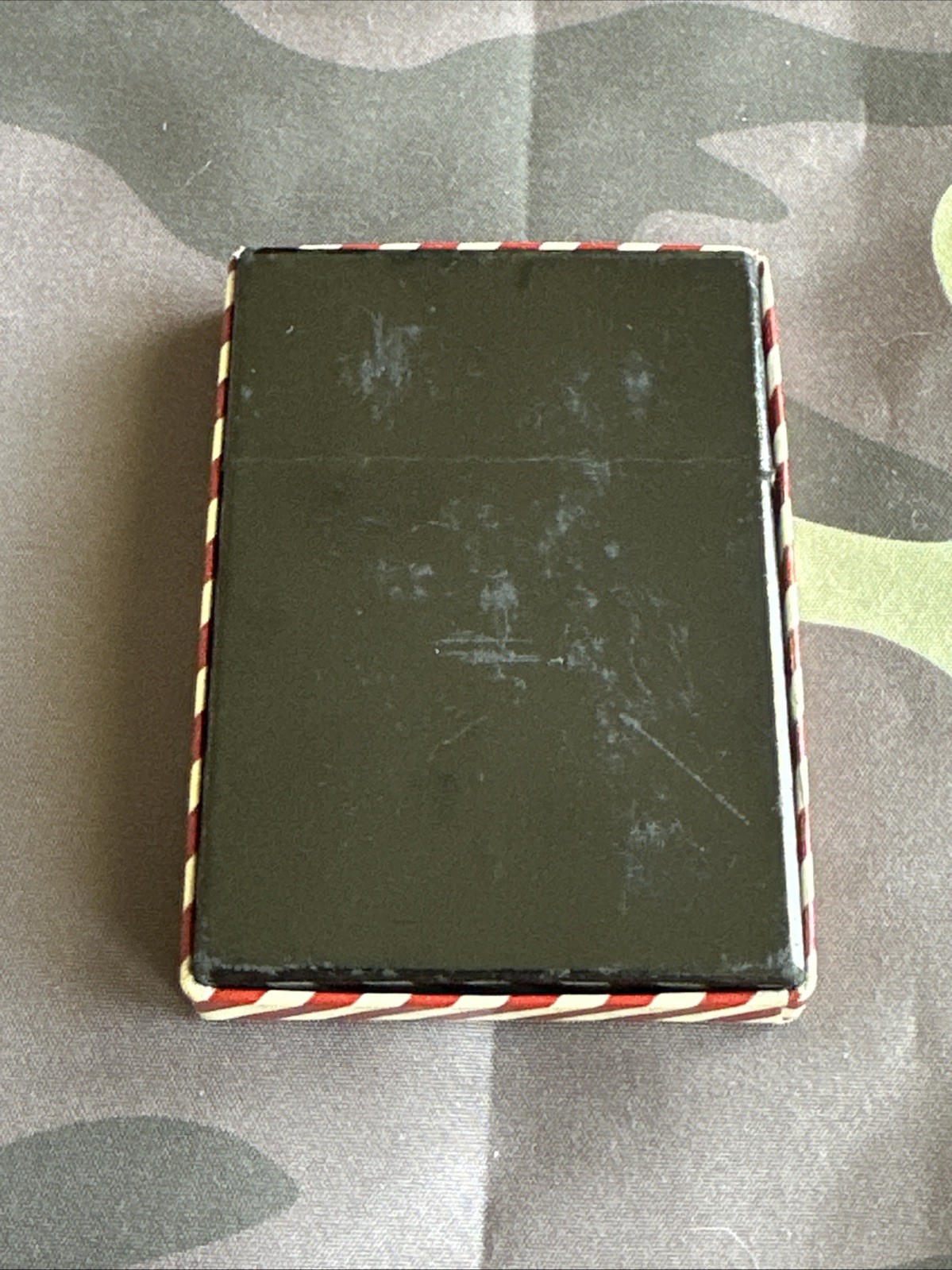 1958 Vintage Zippo Lighter – Tonawanda Engineering Company – Candy Striped Box