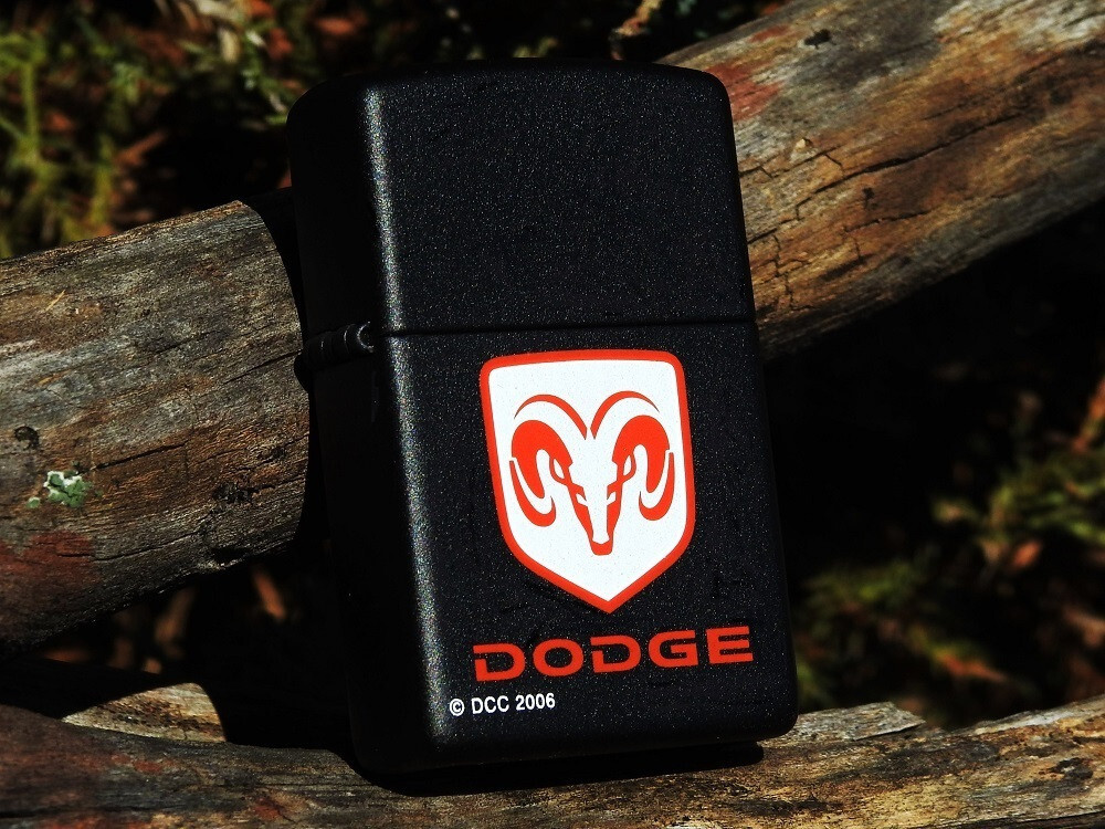 Zippo Lighter – Dodge RAM Logo – Mopar – Hemi – V-8 – Trucks – Chrysler – 1500